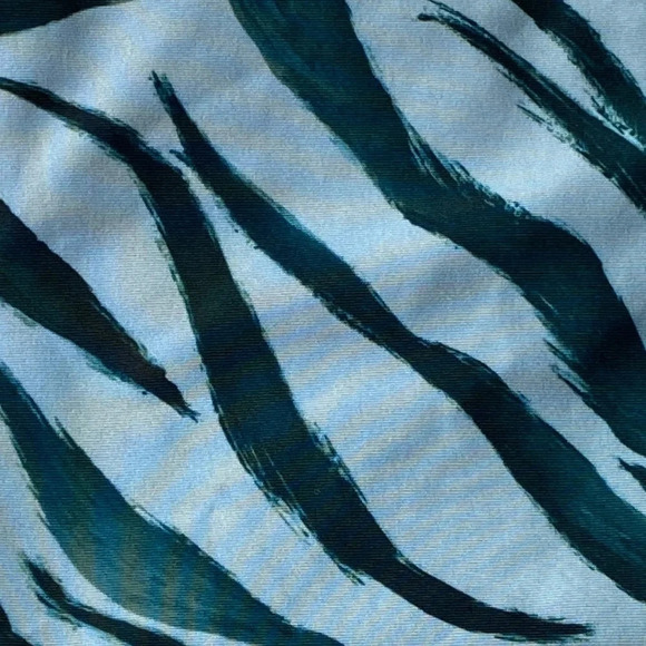 New! Set! Stone Fox swim x Free People soma zebra bandeau/ Sumatra bottom 19242 - Picture 5 of 8